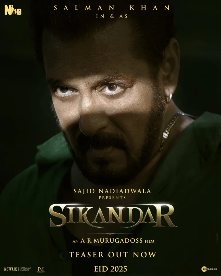 Salman Khan’s Fierce Look in New Sikandar Poster Out, Sparks Comparisons with Jacqueline Fernandez’s Mrs Serial Killer