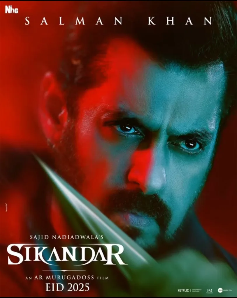 Sikander Poster Salman Khan’s Fierce Look in New Sikandar Poster Out, Sparks Comparisons with Jacqueline Fernandez’s Mrs Serial Killer