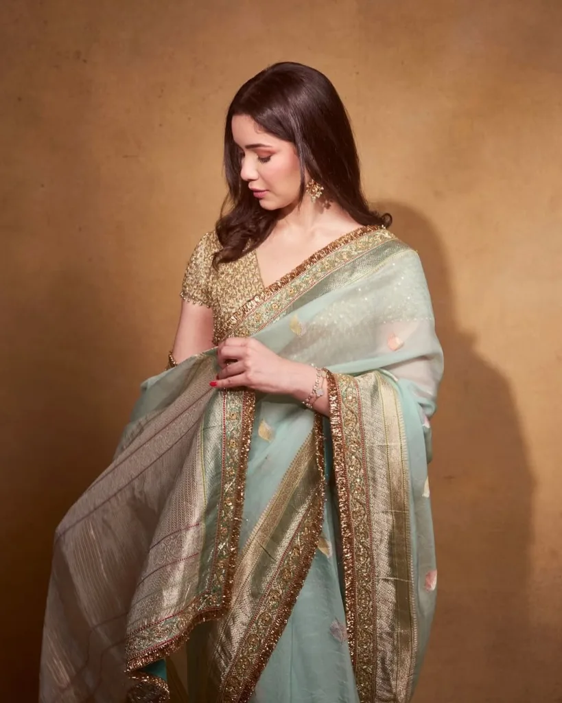 Snapinst.app 476577779 18491651416050867 6453450252727648771 n 1080 Sara Tendulkar In Ethereal Saree Look: A Dazzling Fusion of Youth and Tradition