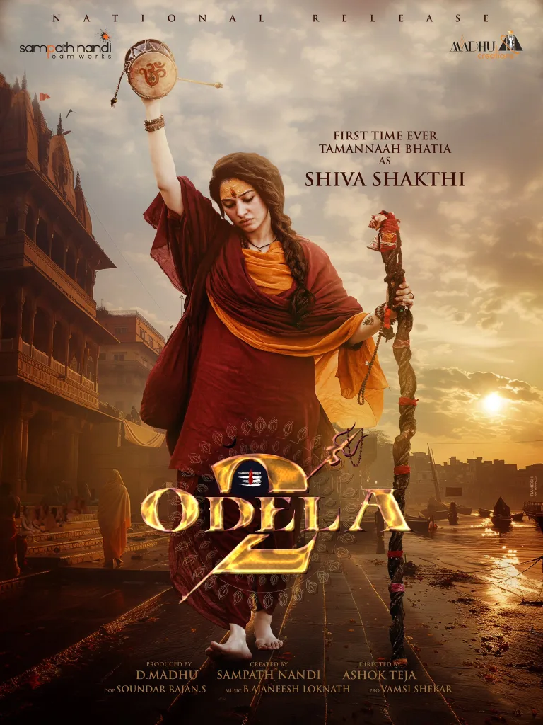 Tamannaah Bhatia Odela 2 Teaser: Tamannaah Bhatia Embodies a Sadhvi Battling Dark Forces in Supernatural Thriller Unveiled at Mahakumbh