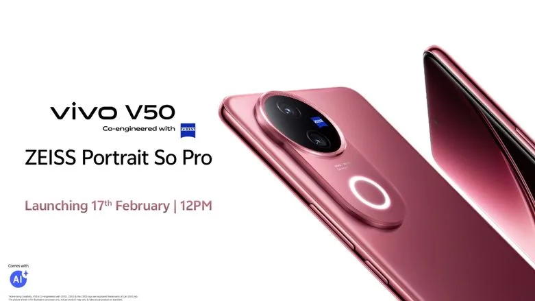 Vivo V50 2 9 Vivo V50 India Launch on February 17: 6,000mAh Battery, Zeiss Cam