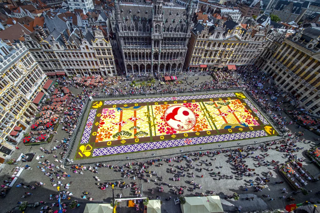 Flower Carpet in Brussels