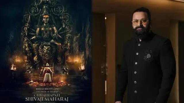 Rishab Shetty Reveals First Look as Chhatrapati Shivaji Maharaj in ‘The Pride of Bharat’