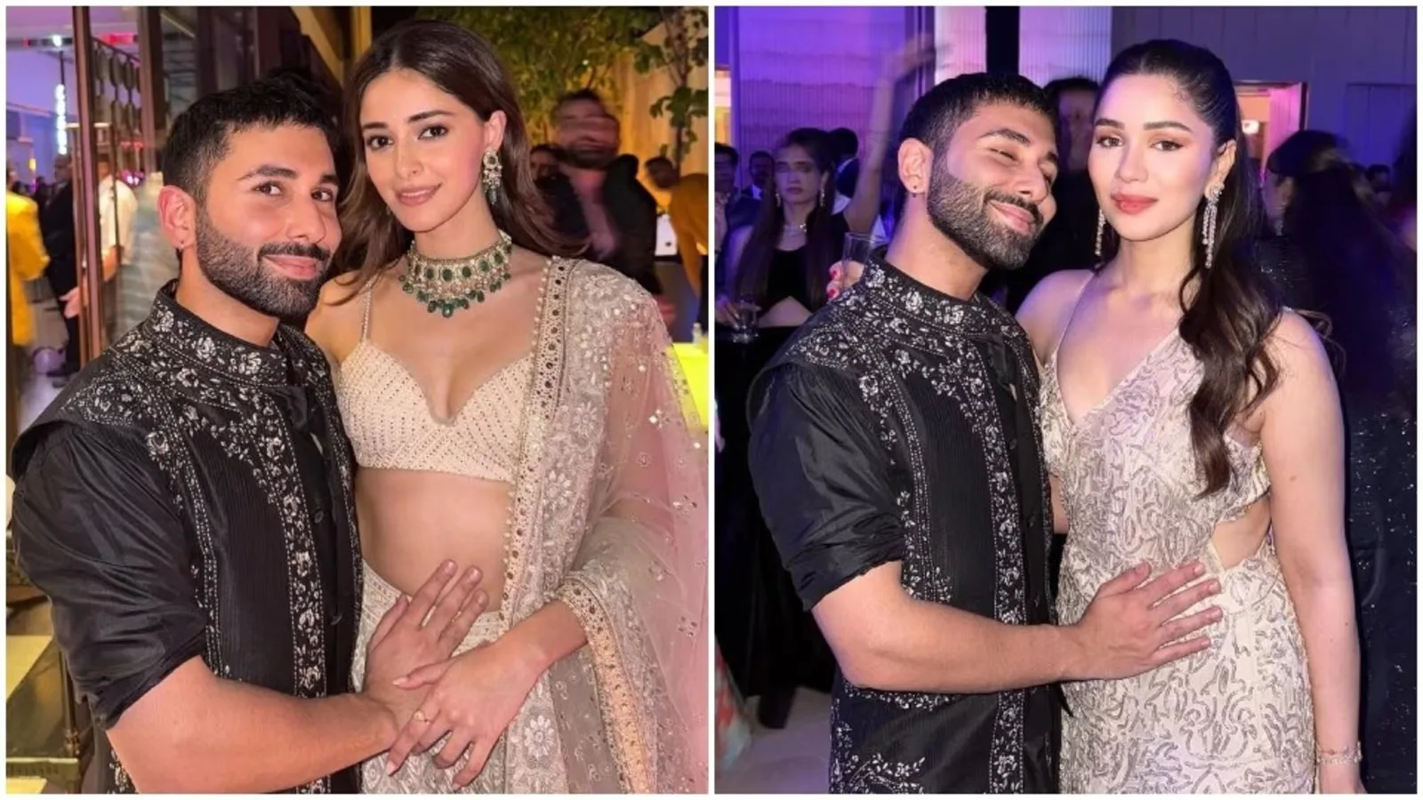 Ananya Panday to Sara Tendulkar: Bollywood’s Finest Dazzle in Ethnic Glamour at Star-Studded Wedding