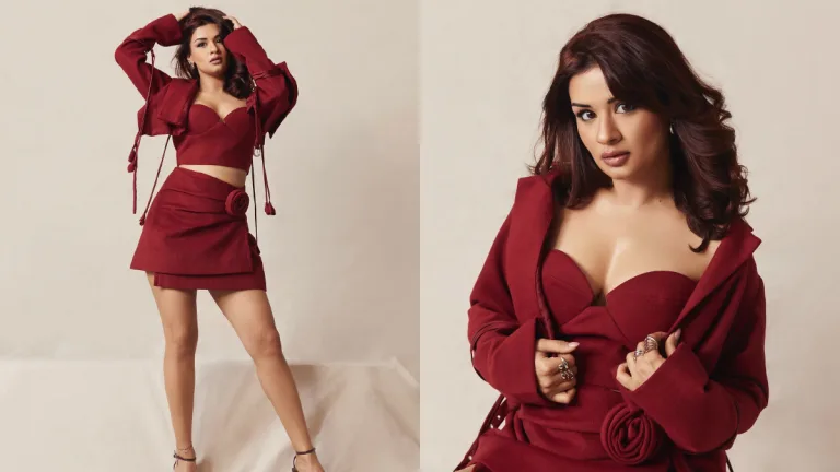 Avneet Kaur Dress Game: Bold Red Co-ord Steals the Show