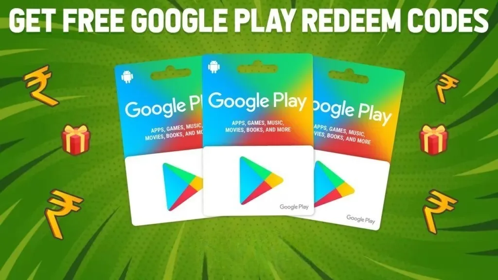 20-Rupee Google Play Redeem Codes