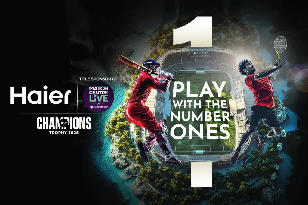 Champions Trophy 2025: Haier India Becomes the Title Sponsor for Match Center Live!