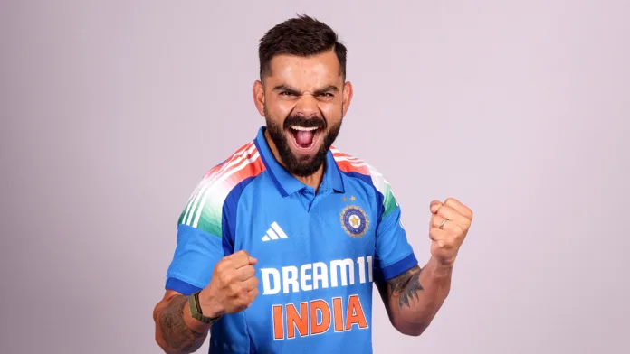 india virat kohli Indian Jersey for Champions Trophy Unveiled? A Bold New Look for Team India