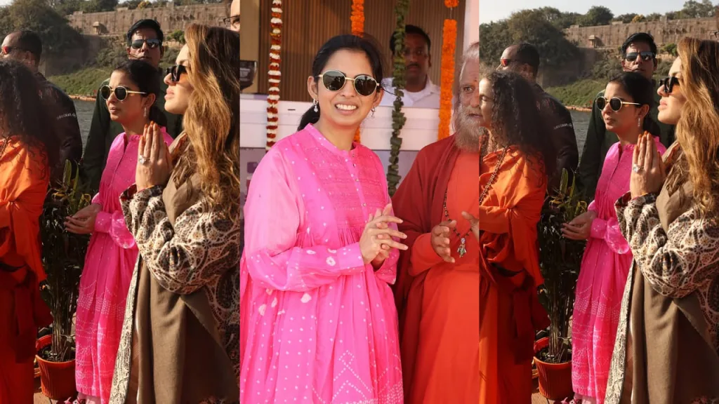 ishhh 2 Isha Ambani Mahakumbh Look: A Masterclass in Elegant Simplicity