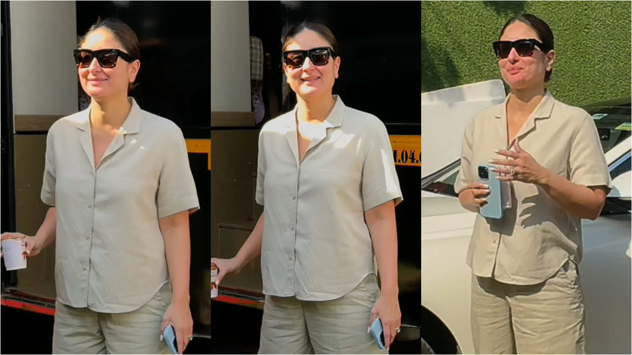 Kareena Kapoor Khan Monochrome Magic: Elevating Workwear to New Heights