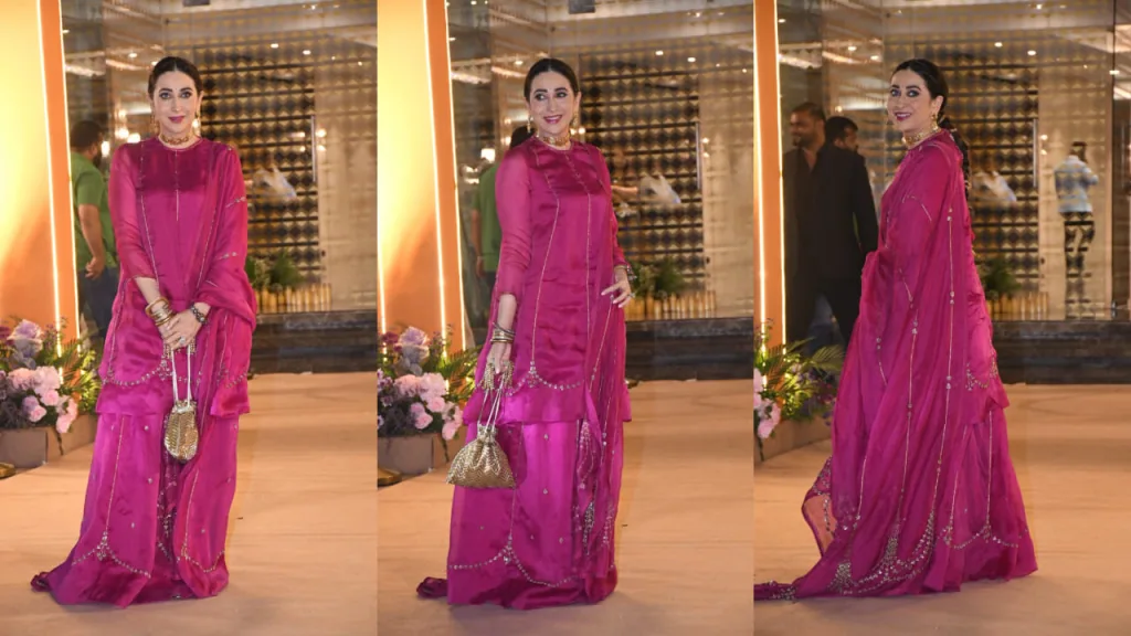 karenjs 2 Kapoor Sisters Slay: Kareena and Karisma Turn Heads at Aadar Jain's Mehendi!