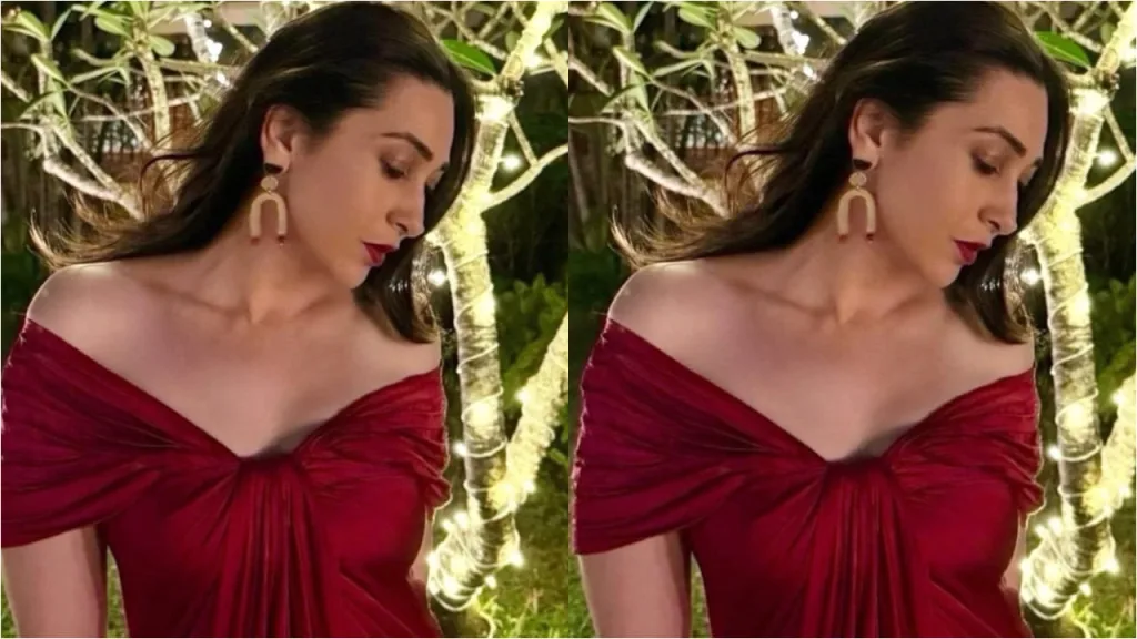 karsm 2 Karisma Kapoor Stuns in Sensual Cherry Red Dress: A Valentine's Day Fashion Triumph