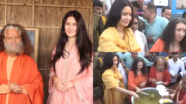 katrina kaif 3 Katrina Kaif's Spiritual Makeover: Mahakumbh 2025 Fashion Stunner!