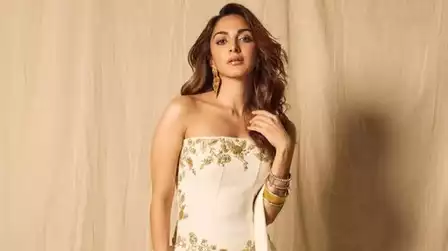 kiarra 2 Kiara Advani: The Quintessential Diva Redefining Glamour in White and Gold