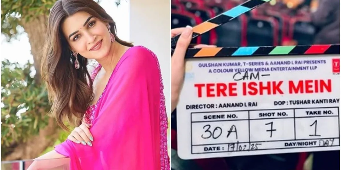 Tere Ishk Mein: Dhanush and Kriti’s Passionate Love Saga Shooting begins