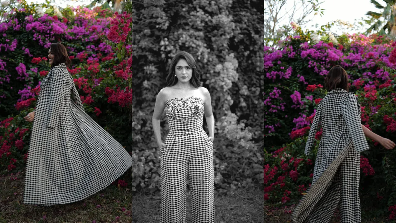 Mrunal Thakur Stuns in Boardroom-Ready Blazer Ensemble: A Fashion Deep Dive