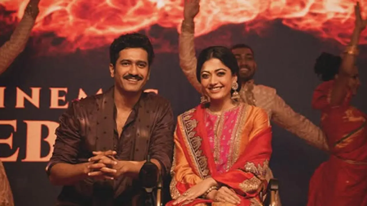 Rashmika Mandanna Charms Audiences While Teaching Telugu to Vicky Kaushal During Chhaava Promotions