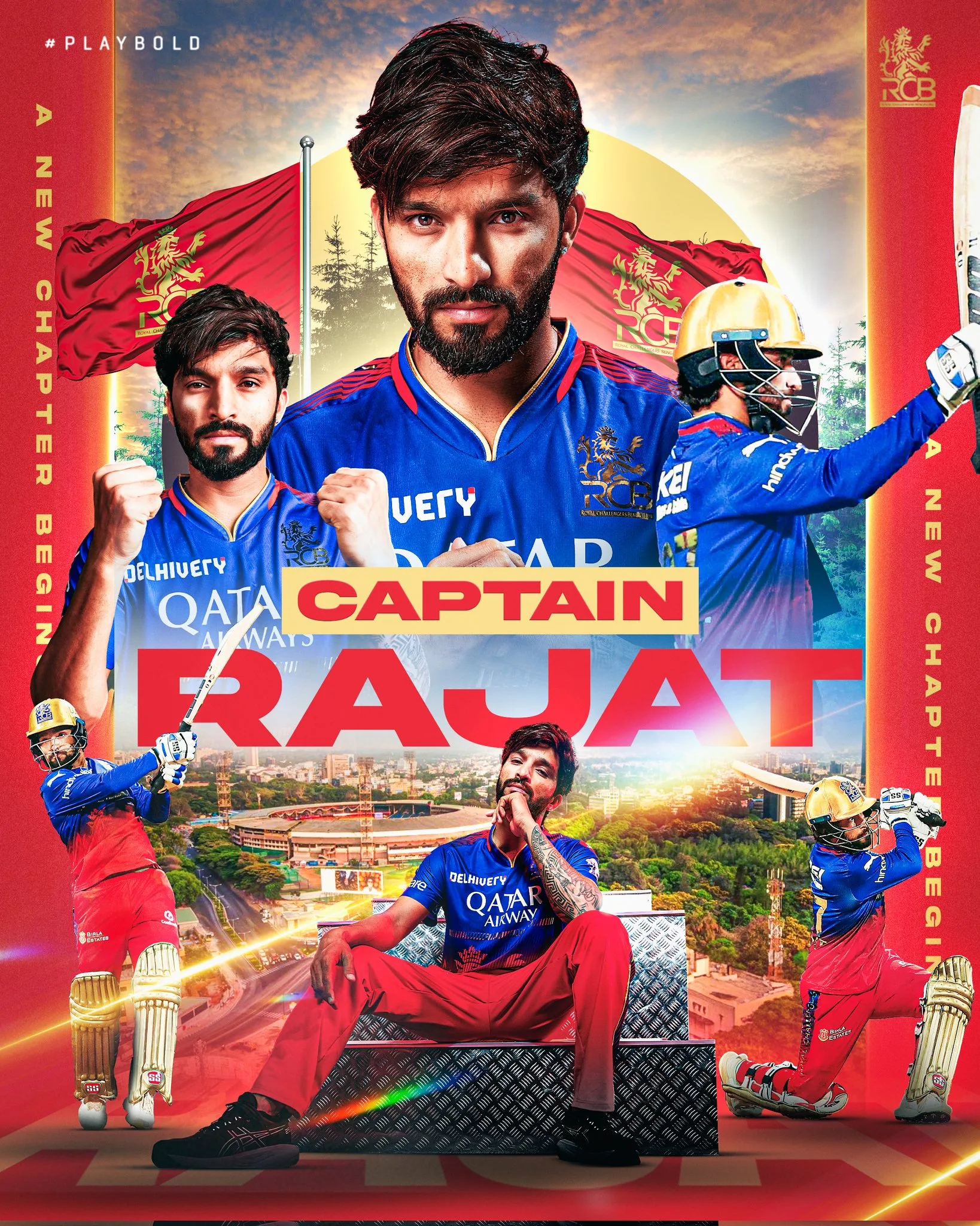 RCB Captain: Virat Kohli passes on the baton to Rajat Patidar “You’ve earned this”!