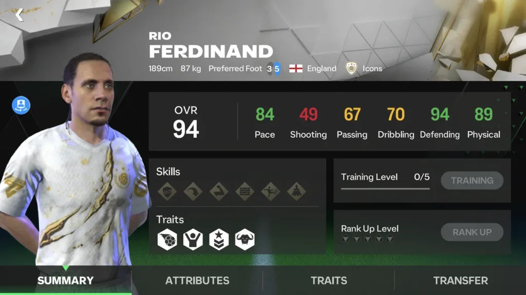 rio 2 EA FC 25 Rio Ferdinand: Future Stars Icon Leak Rocks the Ultimate Team World