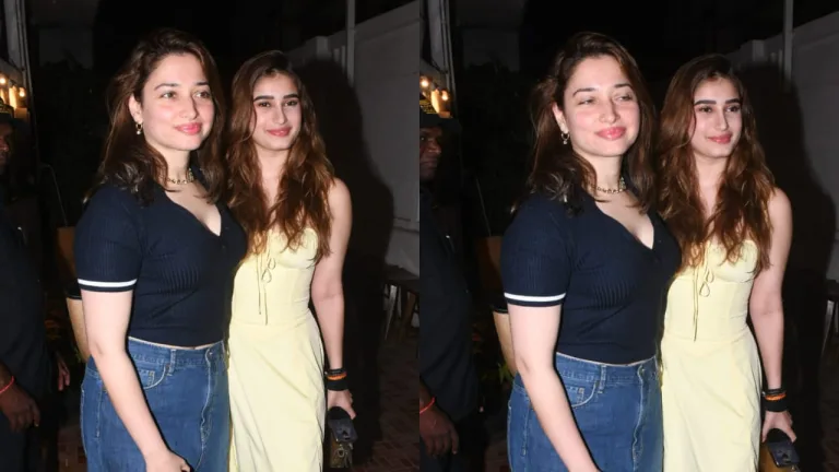 Tamannaah Bhatia and Rasha Thadani Night Out: A Masterclass in Effortless Chic!