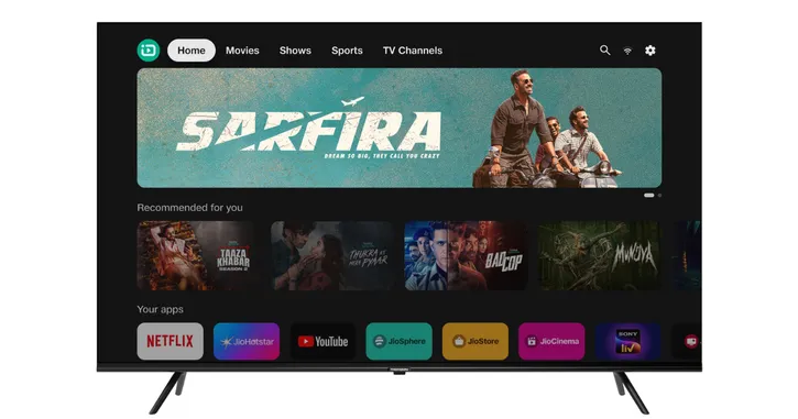 Thomson Unveils Its First JioTele OS QLED TV in India: Affordable 4K Experience with Smart Features