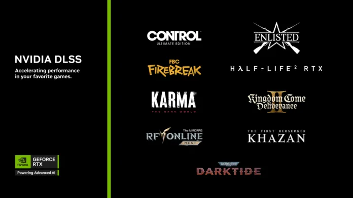 3.25.DLSS DLSS 4 features now on Enlisted, Half-Life 2 RTX, Warhammer 40,000, & More