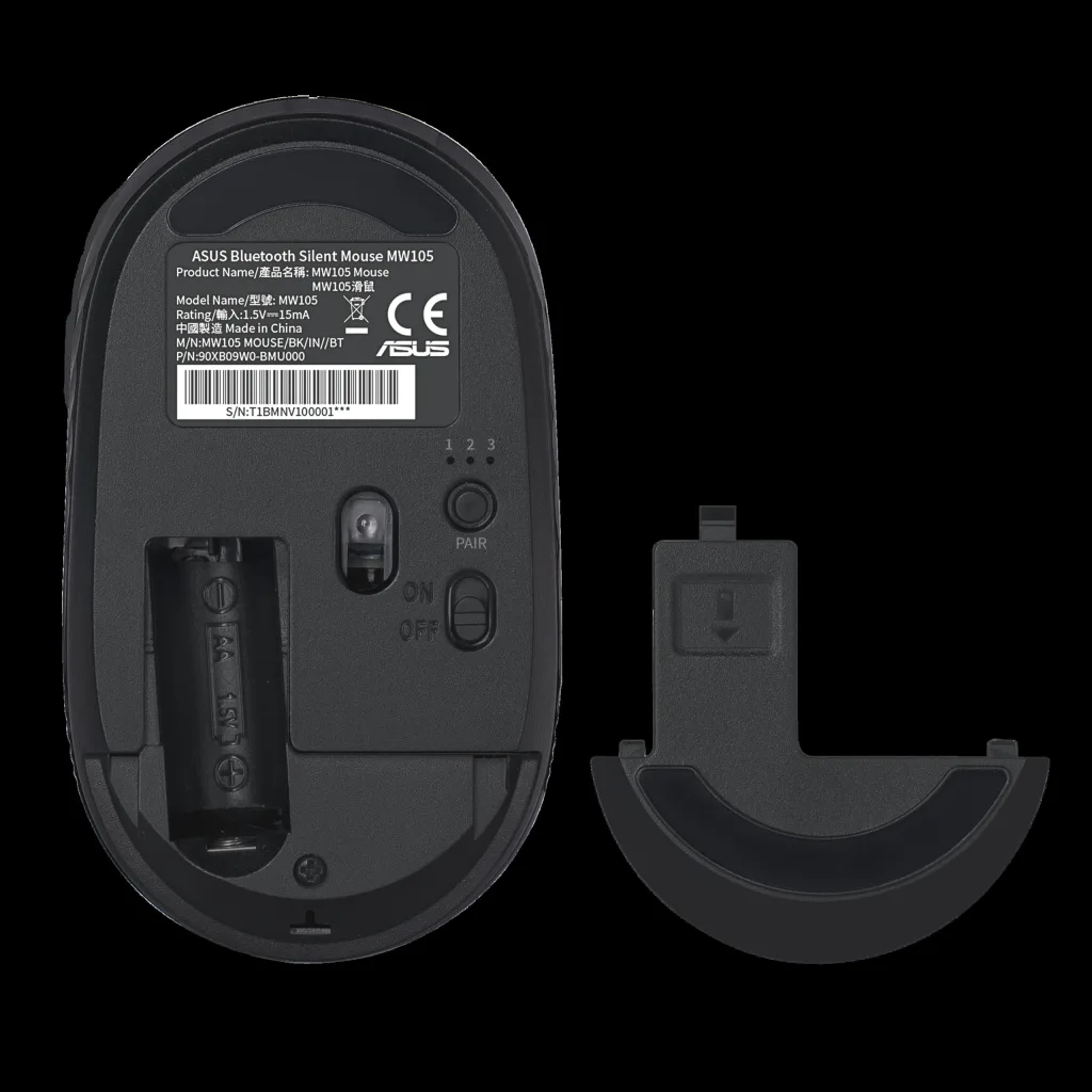 ASUS Bluetooth Silent Mouse MW105: The Perfect Choice for Distraction-Free Productivity 2 ASUS Bluetooth Silent Mouse MW105: The Perfect Choice for Distraction-Free Productivity