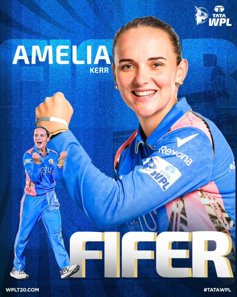 Amelia Kerr 1 WPL 2025: Kerr And Matthews Push UP Warriorz To The Verge Of Elimination