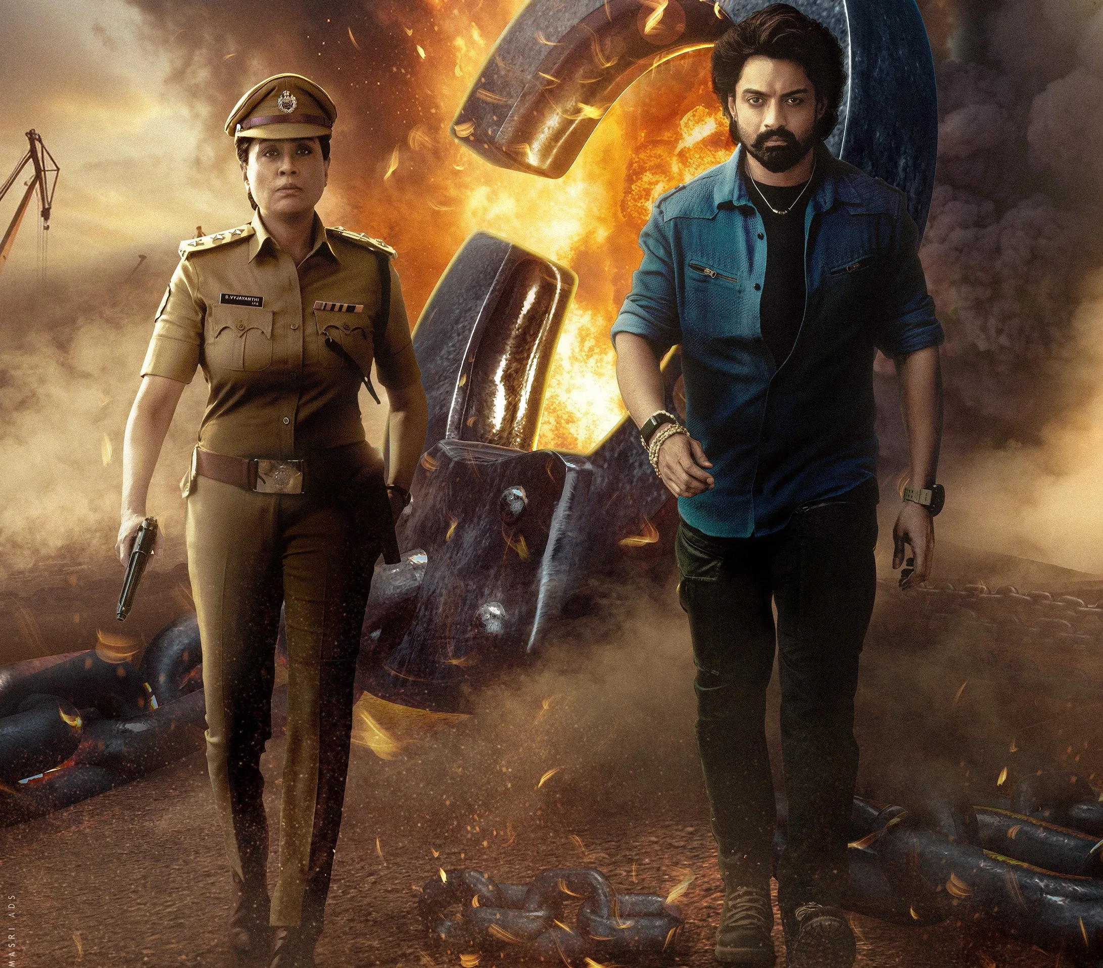 'Arjun Son Of Vyjayanthi' Teaser Unveiled: A Riveting Tale of Maternal Duty and Filial Fury