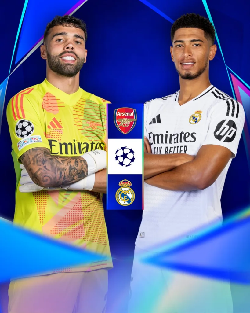 Champions League 2024/25 Quarter-Final Ties Set: Arsenal vs Real Madrid, Bayern vs Inter Headline Exciting Clashes 2 Arsenal vs Real Madrid Champions League 2024/25 Quarter-Final Ties Set: Arsenal vs Real Madrid, Bayern vs Inter Headline Exciting Clashes