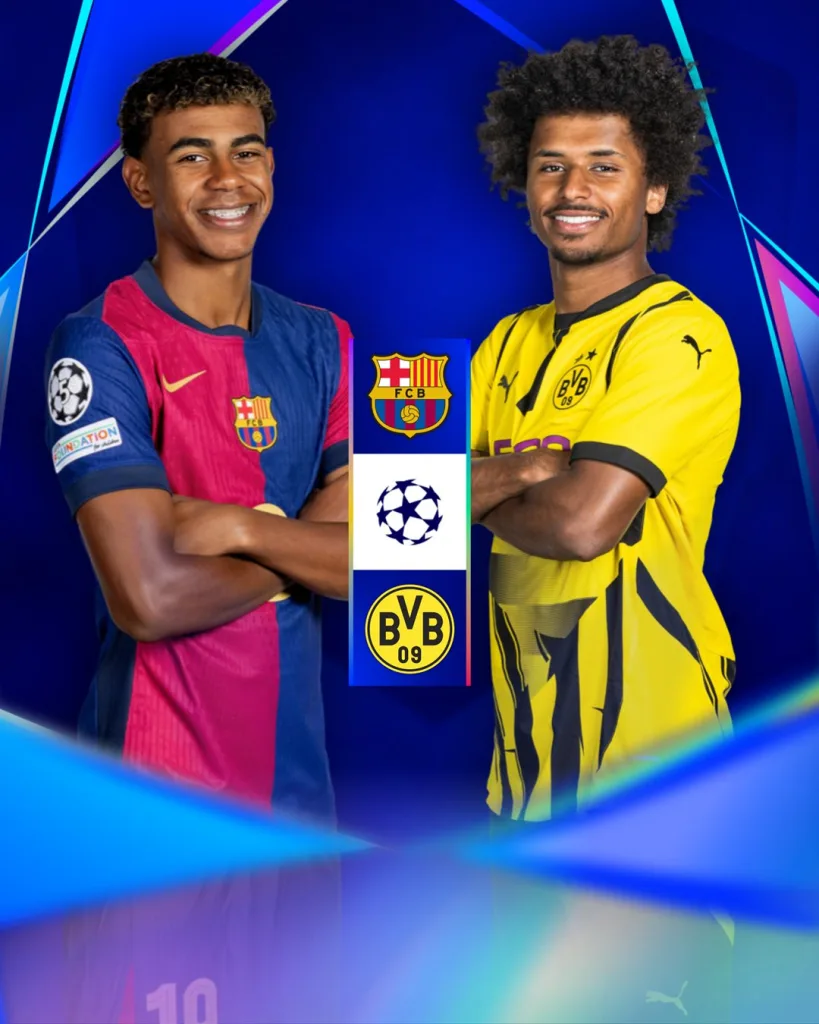 Champions League 2024/25 Quarter-Final Ties Set: Arsenal vs Real Madrid, Bayern vs Inter Headline Exciting Clashes 4 Barcelona vs Borussia Dortmund Champions League 2024/25 Quarter-Final Ties Set: Arsenal vs Real Madrid, Bayern vs Inter Headline Exciting Clashes