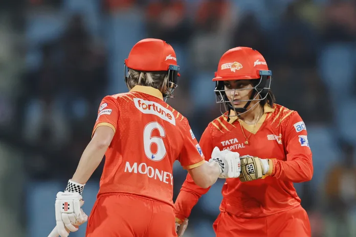 Beth Mooney and Harleen Deol WPL 2025: Deol's Unbeaten 70, Meghna's Three-wicket Haul Pushes Giants To Second Place