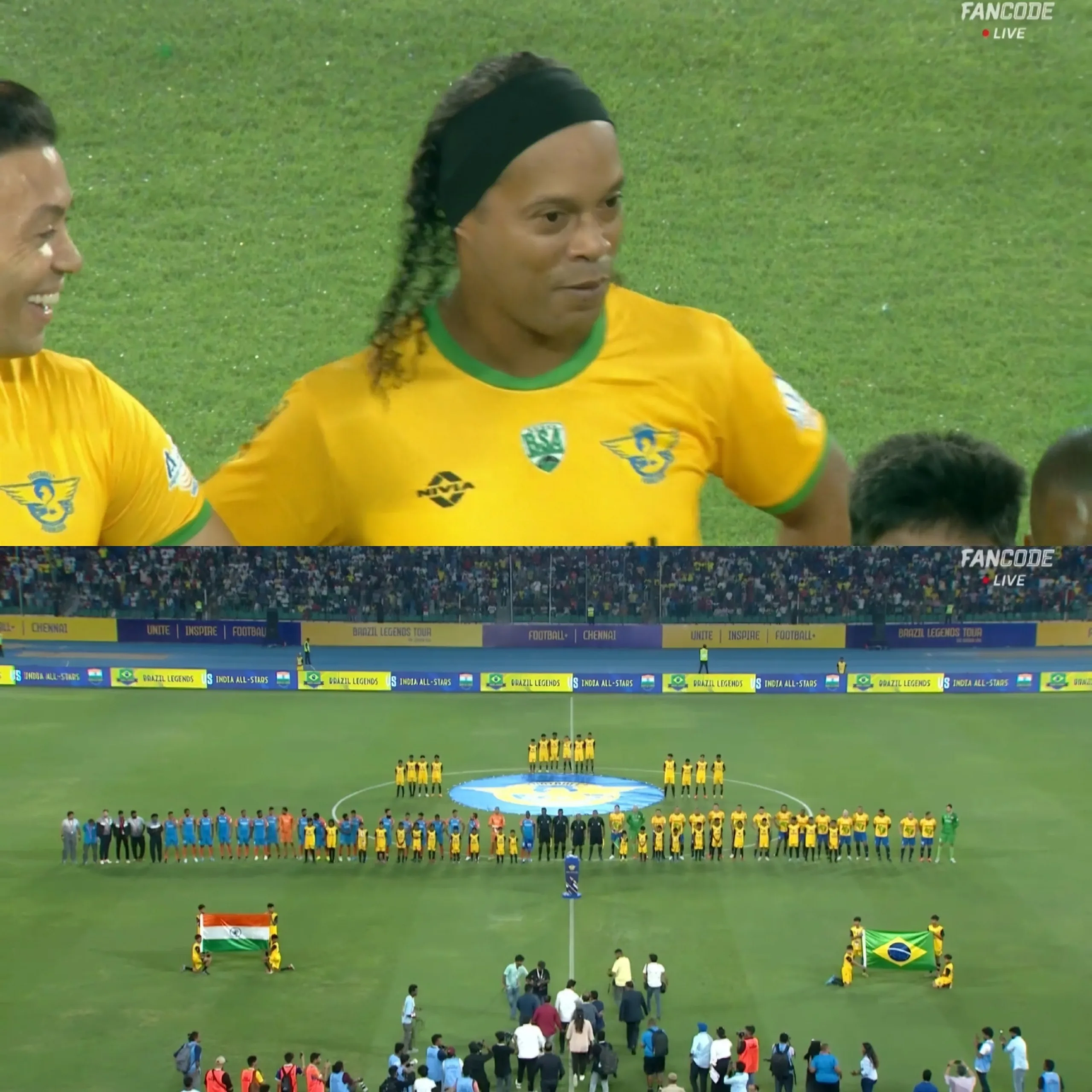 Brazil Legends vs India All-Stars Live Streaming: When and Where to Watch the Exhibition match LIVE in India?