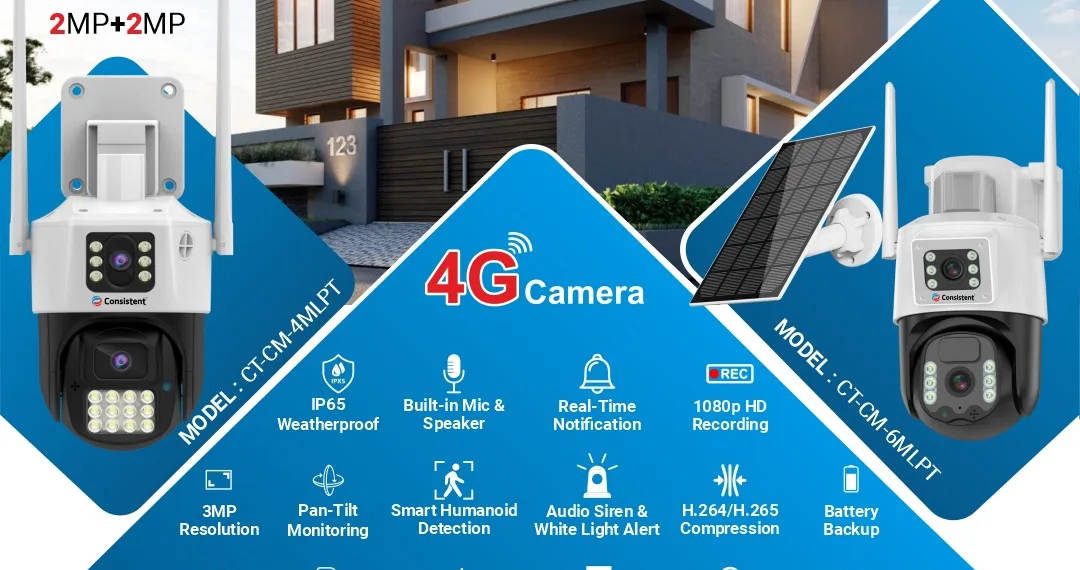 Consistent 4G Security Cameras: The Future of Smart Surveillance Explained