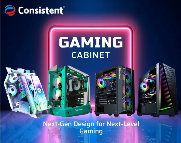 Consistent New Gaming Cabinets - VENUS, SPECTRUM, LUNAR, AURALIGHT, BLACK DESTROYER, DEFENDER, and COSMOS Consistent Infosystems Brings 7 Cutting-Edge Cabinets in 2025