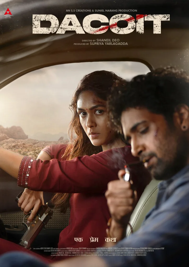 Dacoit 2 Anurag Kashyap Embraces the Badge in Adivi Sesh-Mrunal Thakur’s ‘Dacoit’