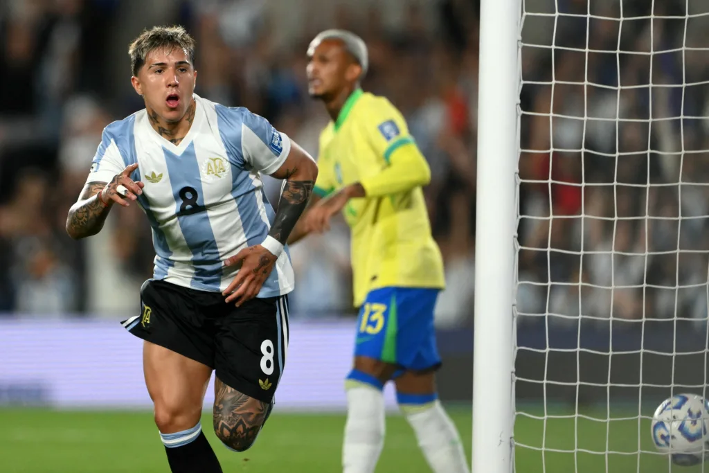 Enzo Fernandez 1 WC 2026 Qualifiers: Brazil Crushed 4-1 by Argentina in a Humiliating Defeat