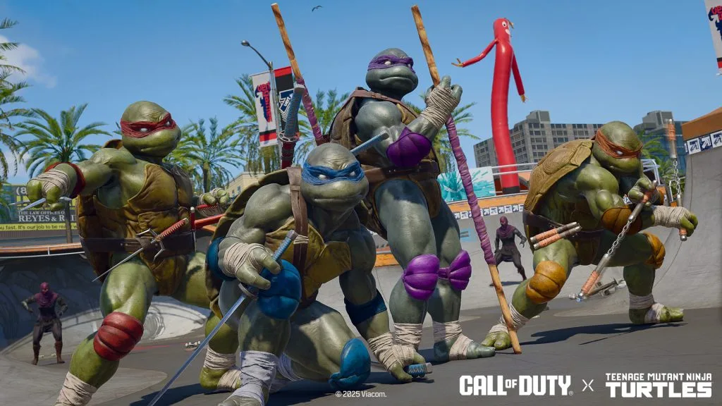 Fortnin 3 Fortnite x TMNT Round 2: Cowabunga Dude, The Turtles Are Hitting Rocket League!