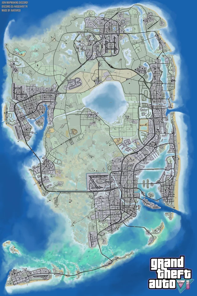 GTA 6 Map Recreated in GTA 5 Mod for Early Exploration 1 GTA 6