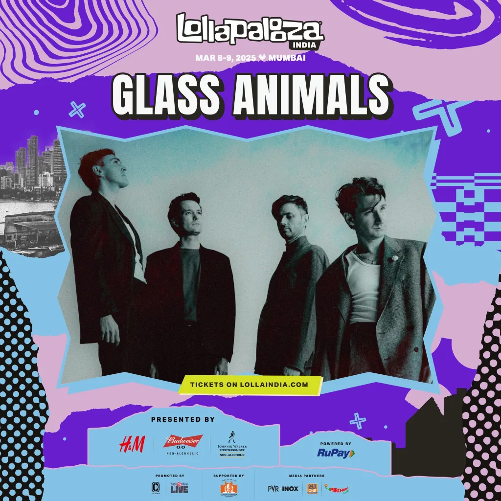 Glass Animals Lollapalooza India 2025 Ticket Prices: Everything You Need to Know