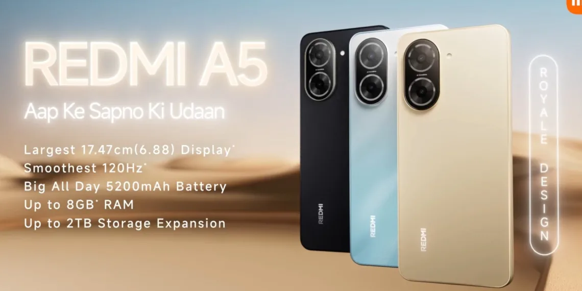 Redmi A5: The Budget Phone That’s Changing the Game Under ₹6,500