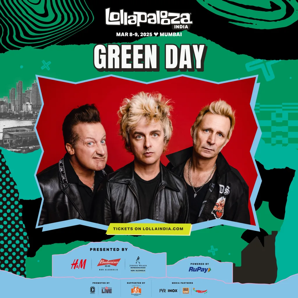 Green Day Lollapalooza India 2025 Ticket Prices: Everything You Need to Know