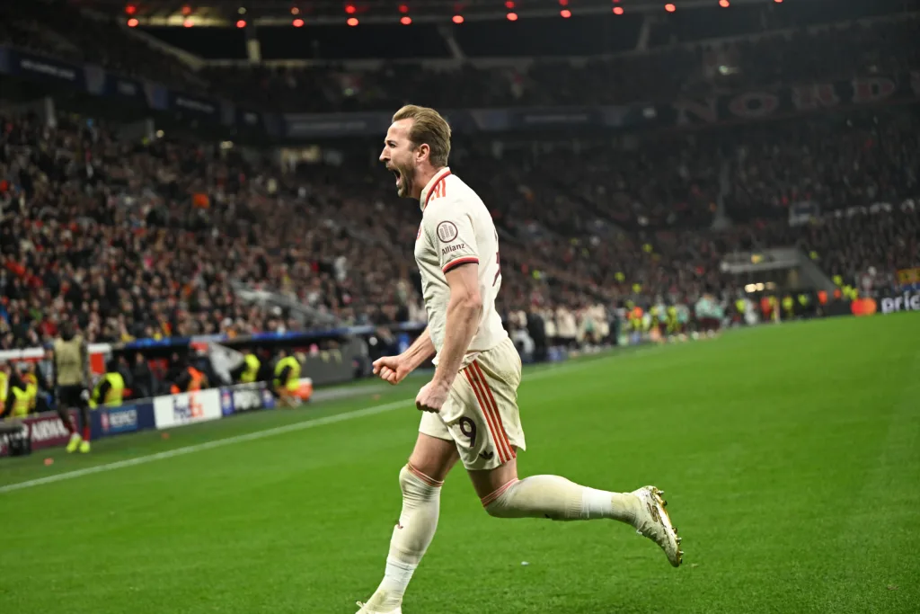 Harry Kane Becomes First English Player to Score 10 Goals Bayern Munich's Harry Kane Becomes First English Player to Score 10 Goals in a Single UCL Campaign