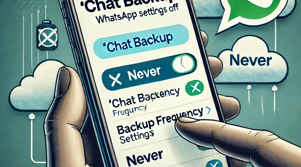 How to Stop WhatsApp Backup