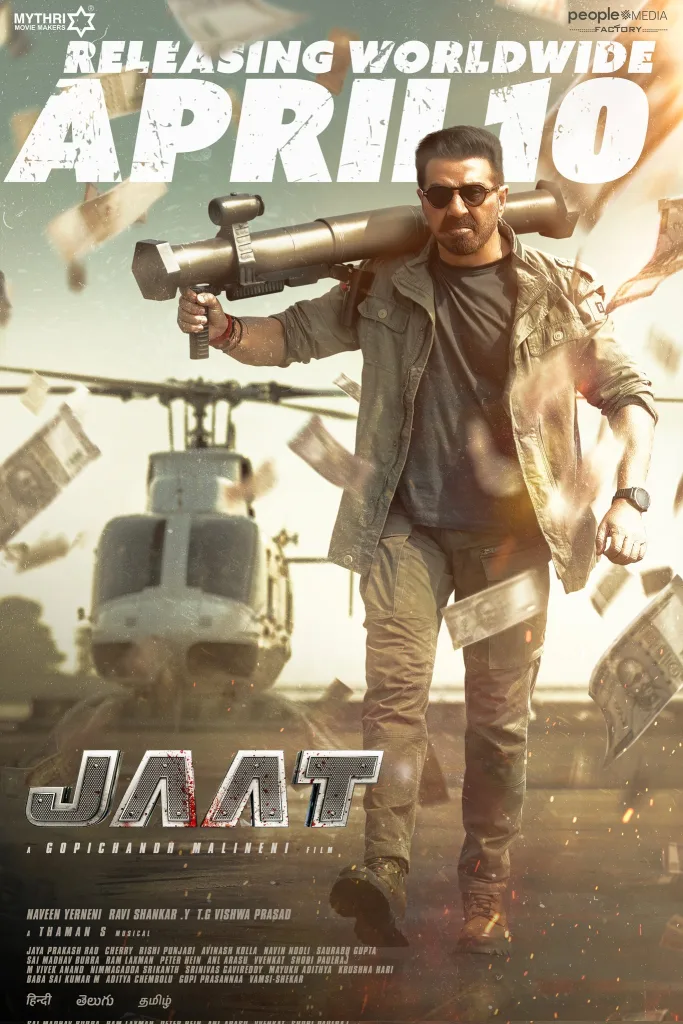 Jaat Vineet Kumar Singh Joins ‘Jaat’ as a Ruthless Antagonist Opposing Sunny Deol