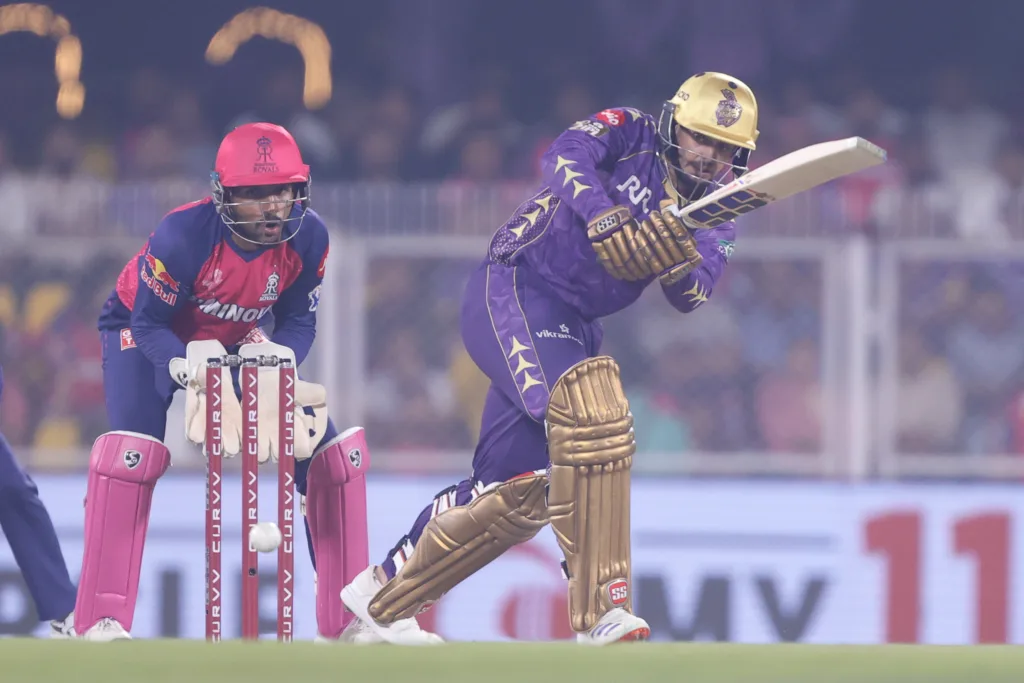 IPL 2025: KKR Spinners Strangle RR Before Quinton de Kock Finishes in Style