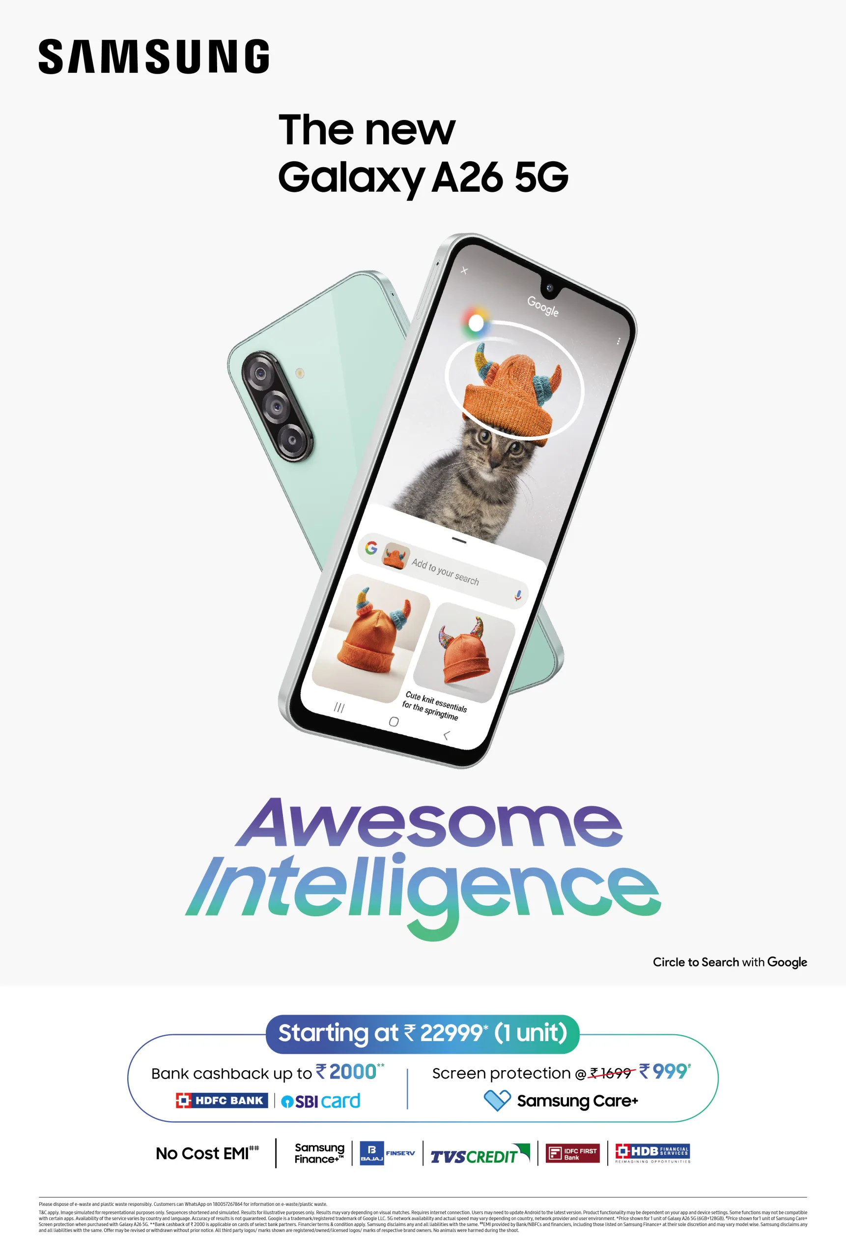 Samsung Galaxy A26 5G Launches in India at Just INR 22999!