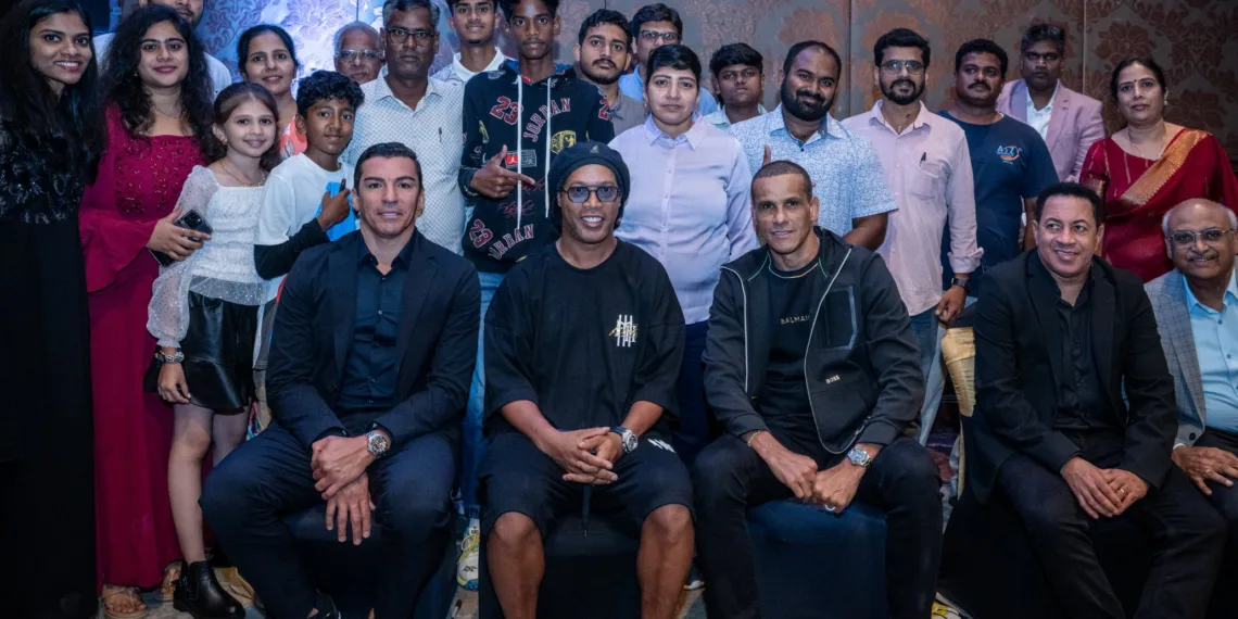 Brazil Legends Edge India All-Stars 2-1 in a Night of Football Nostalgia