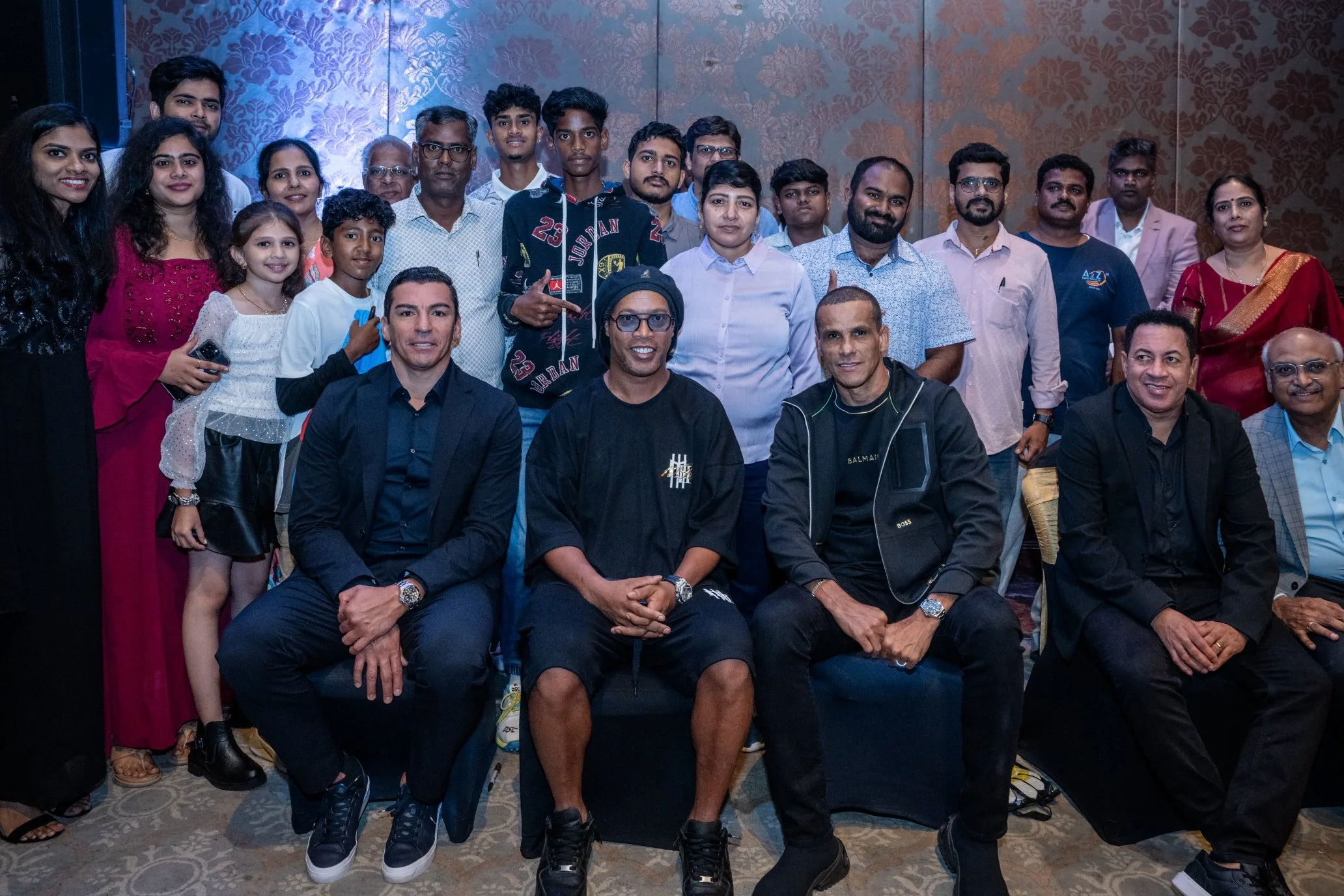 Brazil Legends Edge India All-Stars 2-1 in a Night of Football Nostalgia