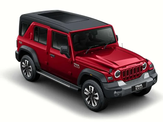 Mahindra Thar Roxx Gets New Light Grey Interiors, White Discontinued